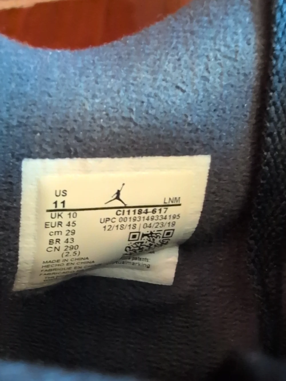 Nike Air Jordan 4 Retro SE FIBA Sz 11